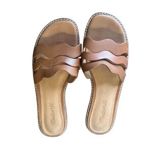 Madewell The Wave Slide Sandal Size 7